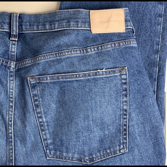 Everlane Cheeky Denim Jeans with Raw Hem - Picture 6 of 8